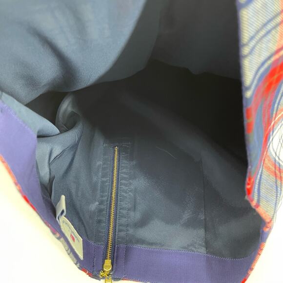 Vineyard Vines Wool Red White Blue Plaid Summer Skirt Sz 4 Preppy Country Club - Picture 3 of 16